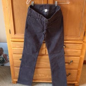 Slate corduroy Jcrew Flare Leg Pant